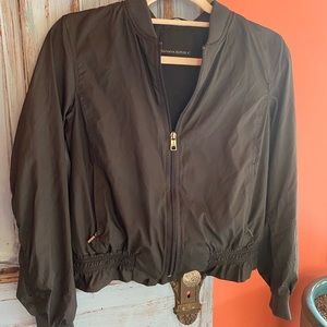 Banana Republic Satin Bomber Jacket- 1055